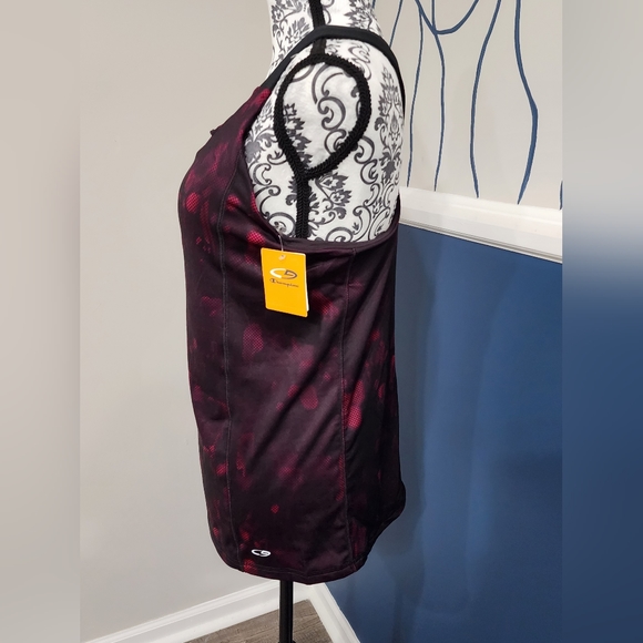 NWT Champion Duo-dry Athletic Tank with Built-in Sports Bra - Picture 4 of 11